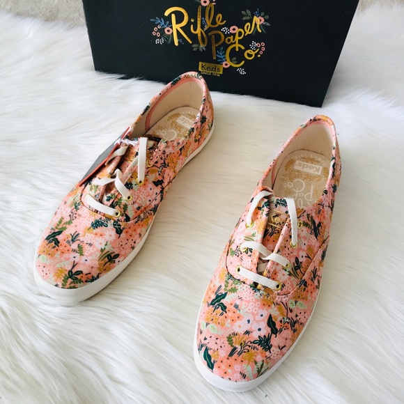 KEDS x RIFFLE PAPER CO. Printed Sneakers - Picture 3 of 8